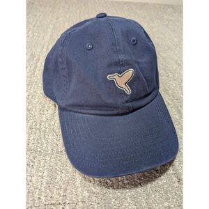 Birddogs Hat Blue Free The Bird Strap Back Adjustable Cap Cotton Logo Canvas EUC